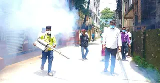 ময়মনসিংহে চোখ রাঙাচ্ছে ডেঙ্গু; মশক নিধনে মসিকের ক্রাশ প্রোগ্রাম